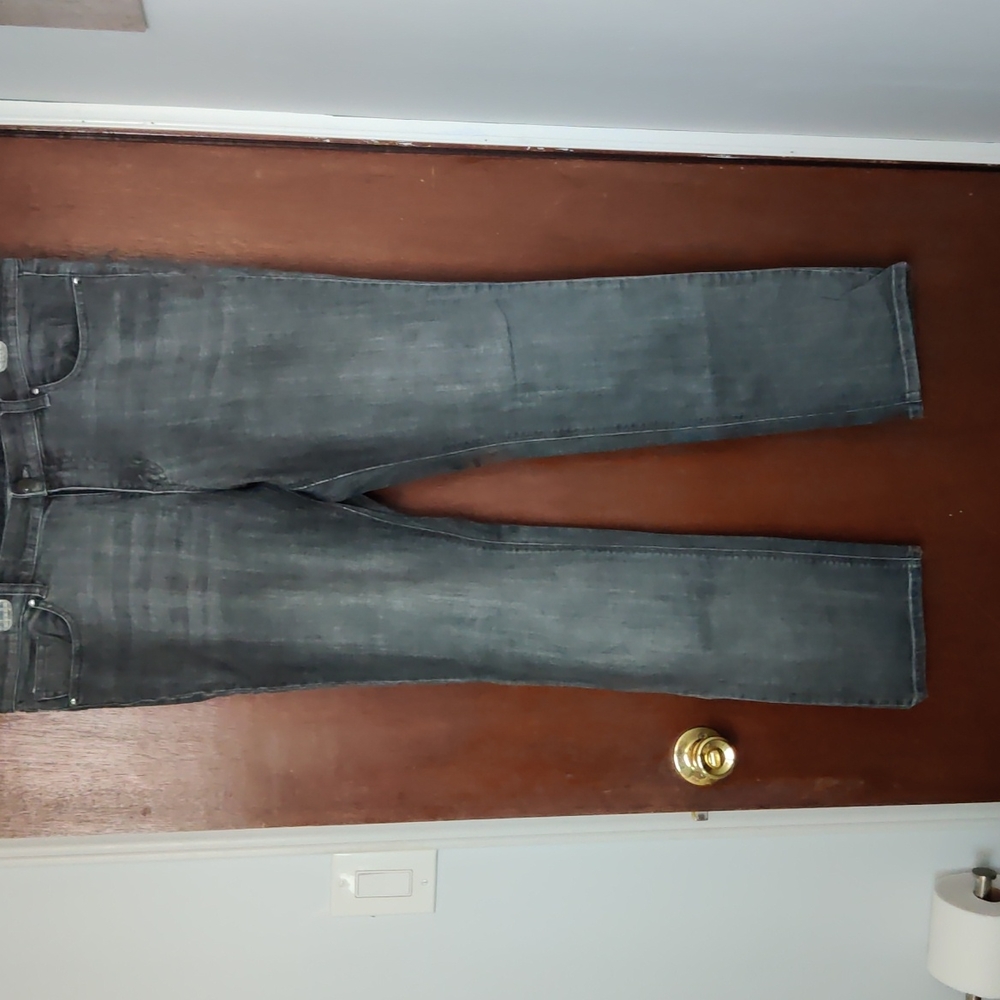 New York & Company grey skinny jeans size 14